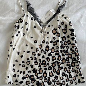 Karina Grimaldi Leopard Top